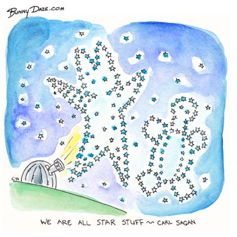 We are all star stuff ~ Carl Sagan