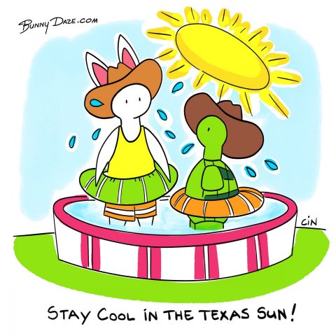 Stay Cool In The Texas Sun!