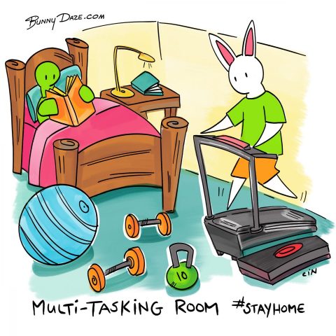 Multi-Tasking Room #stayhome