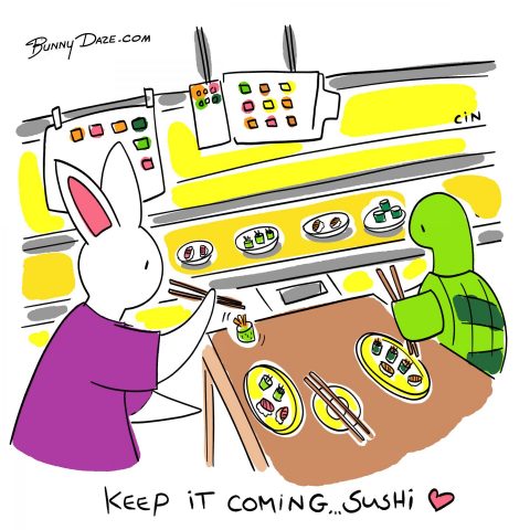 Keep it coming …Sushi ❤️