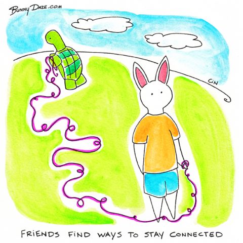 Friends Find Ways To Stay Connected