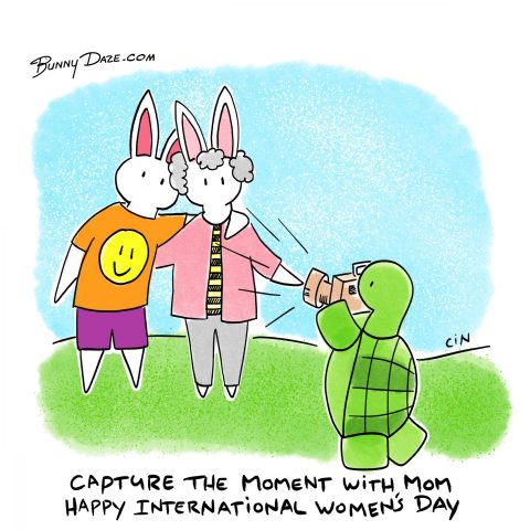 Capture the moment with mom…Happy International Women’s Day