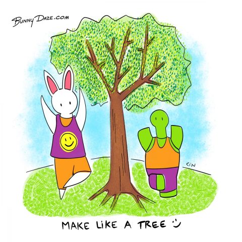 Make like a tree 😊
