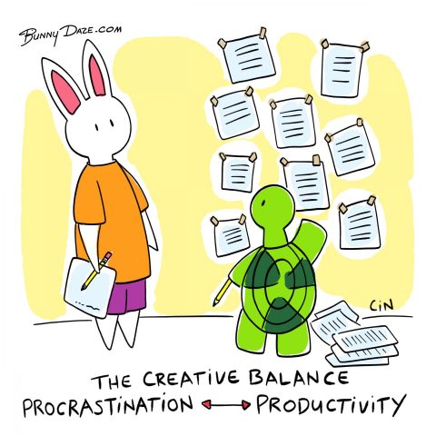 The Creative Balance … Procastination – Productivity