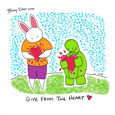 Give from the Heart ❤️